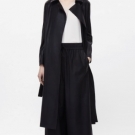 RAW-EDGE TRENCH COAT